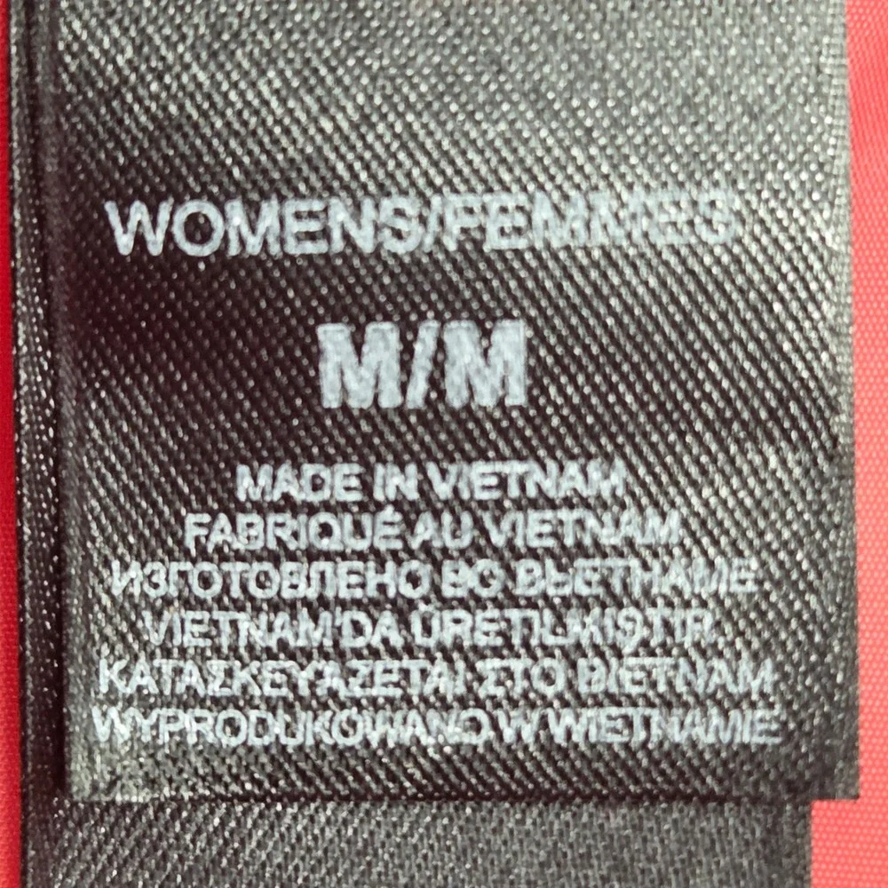 The North Face ThermoBall‎ Quilted Puffer Vest Full Zip Red Womens Medium